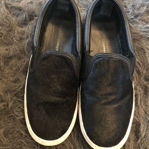 Primark Faux Fur Slip-On Sneakers